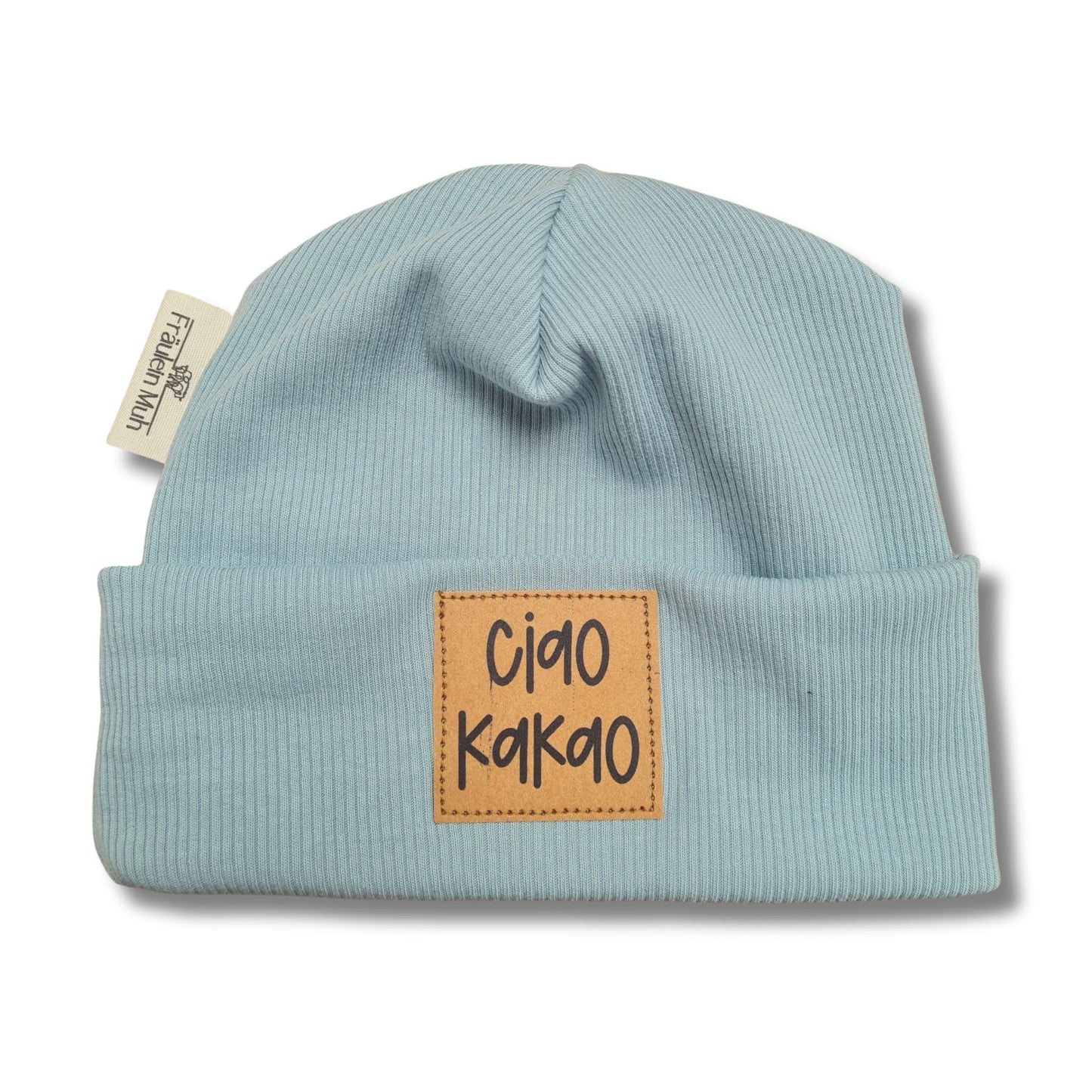 Mütze Ripp-Jersey 'Ciao Kakao'